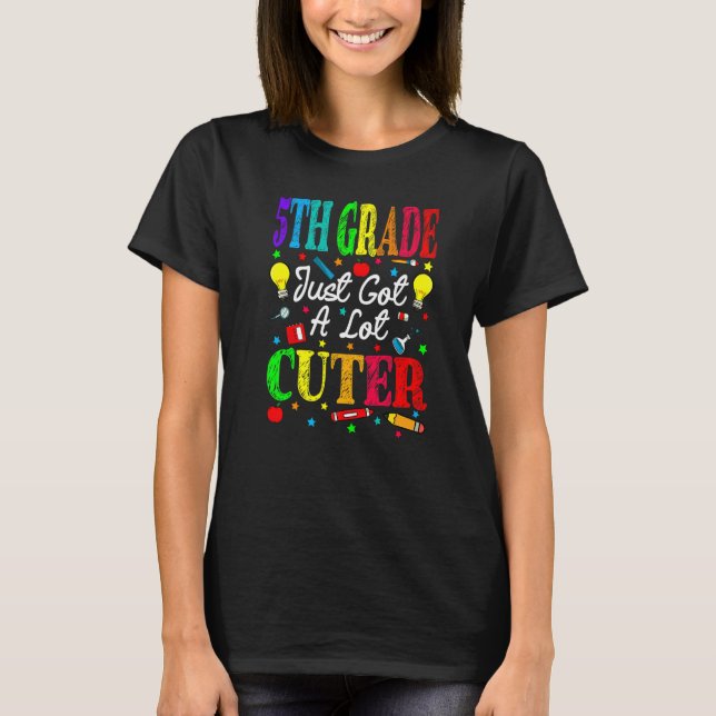Camiseta 5 Grau Acabou De Ficar Muito Mais Curto De Volta À (Frente)