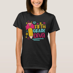 Camiseta 5 Grau Diva Raparigas Arcos Cuja Cabeça Estudante