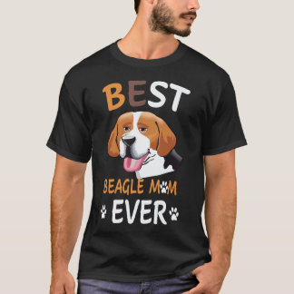 Camiseta 5 Melhor Beagle Mãe Eternamente Beagle