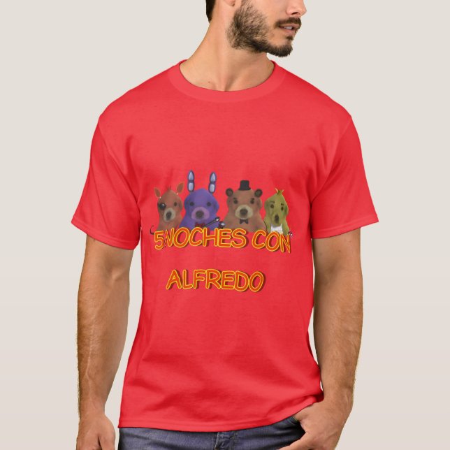 Camiseta 5 Noite Com Alfredo boy (Frente)