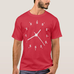 Camiseta 5 O'Clock em algum lugar para Beer Drinkers Barten