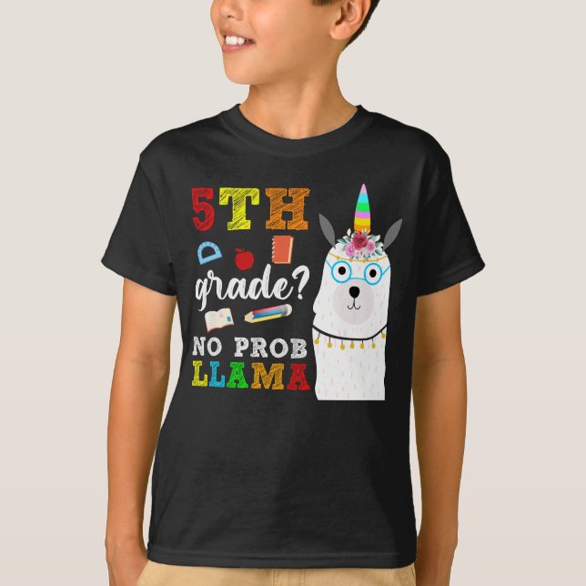 Camiseta 5 sem prob lama (Frente)