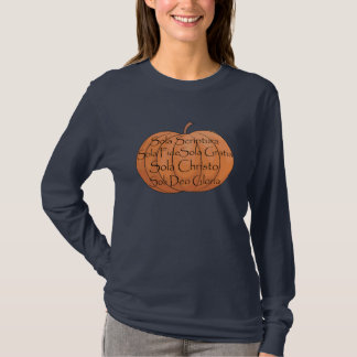 Camiseta 5 Solas Pumpkin Reformation Day Longsleds