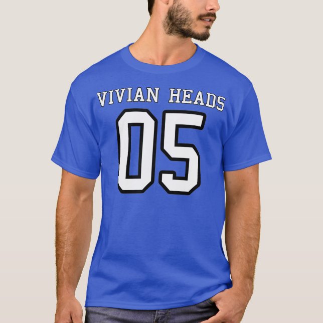 Camiseta 5 Vivian Head - Vivian Tries (Frente)