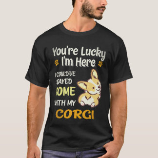Camiseta 5 Você é Corgi Sortudo