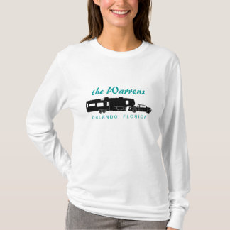 Camiseta 5o Gráfico da silhueta da roda rv