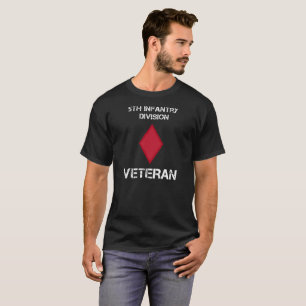 Camiseta 5o Veterano da divisão de infantaria