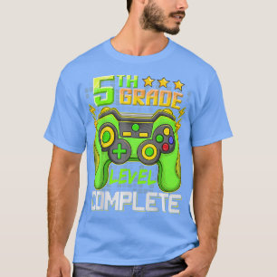 Camiseta 5th Grade Complete Video Game Senior Graduation Bo