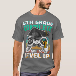 Camiseta 5th Grade Complete Video Game Senior Graduation Gi
