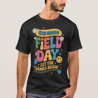 Camiseta 5th Grade Field Day Lethe Games Begineacher Boys G