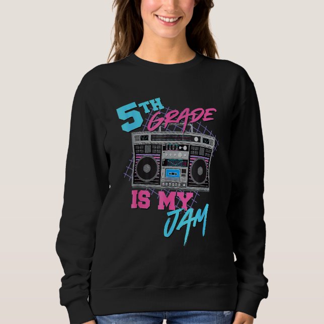 Camiseta 5th Grade Is My Jam Teachers Students Back To Scho (Frente)