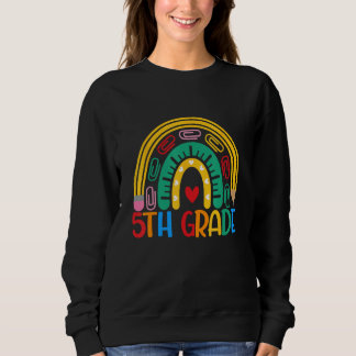 Camiseta 5th Grade Rainbow Team Fifth Grade Teacher Squad R