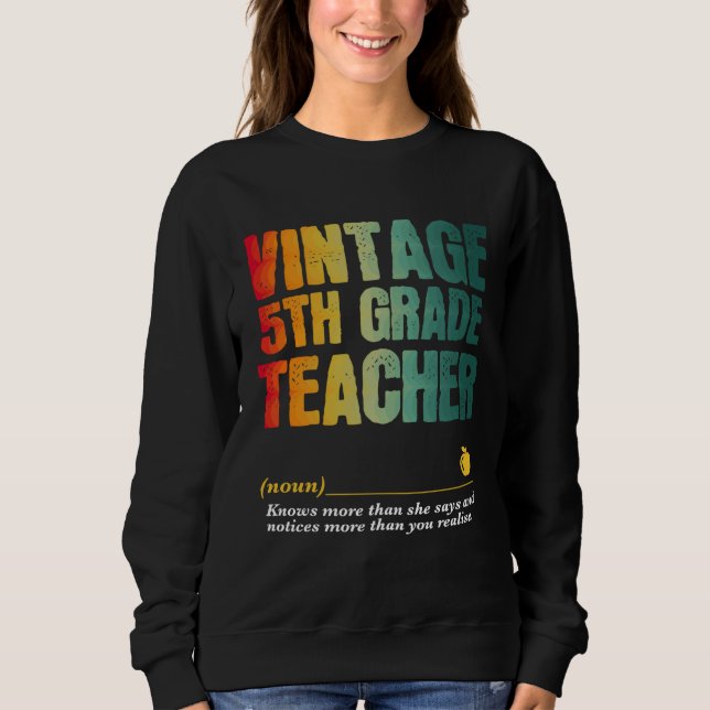 Camiseta 5th Grade Teacher Appreciation Week Back to School (Frente)