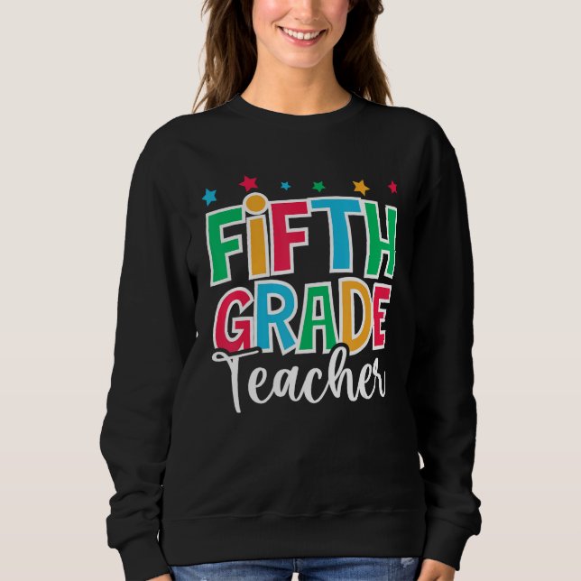 Camiseta 5th Grade Teacher First Day of School Welcome Back (Frente)