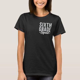 Camiseta 6º Sexto Ano Equipe Bolso Professor Estudante Cost