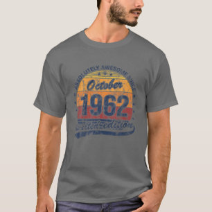 Camiseta 60º Aniversário Absolutamente Incrível Vintage