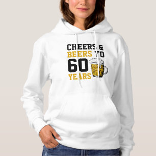 Camiseta 60º Aniversário Cheers & Beers a 60 anos