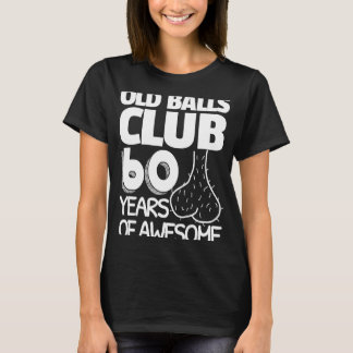 Camiseta 60º Aniversário do Clube de Bolas Velho 60 Anos de