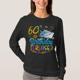 Camiseta 60º aniversário do Cruise B-Day Party Women Long S