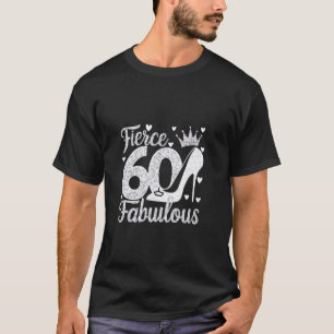 Camiseta 60º aniversário Fabuloso de feridas e 60 anos