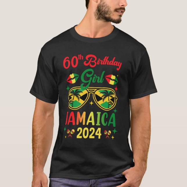Camiseta 60º Aniversário Festa de Férias Jamaica 2 (Frente)
