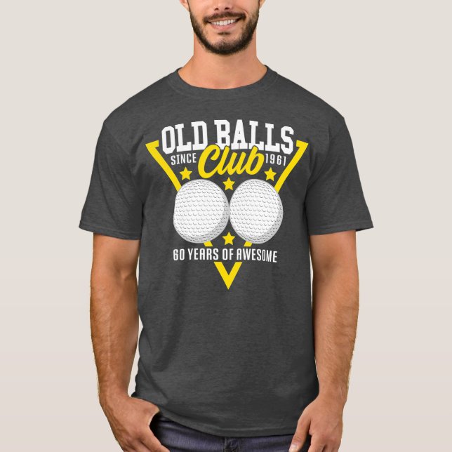 Camiseta 60º Aniversário I Clube de Bolas Velhas I Esporte  (Frente)