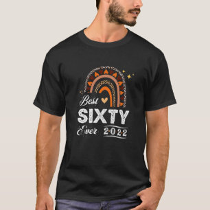 Camiseta 60º Aniversário Melhor De 60 Anos De Idade Alguma