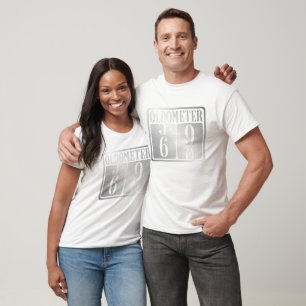 Camiseta 60º Aniversário Oldometer 59-60 Homens de Vintag