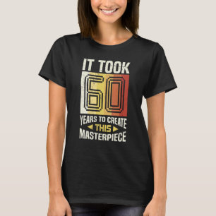 Camiseta 60º Aniversário Pai 60 Anos Pai Homens