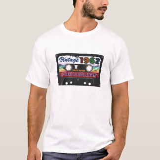Camiseta 60º aniversário Vintage 1962 Men Women Cassette Ta