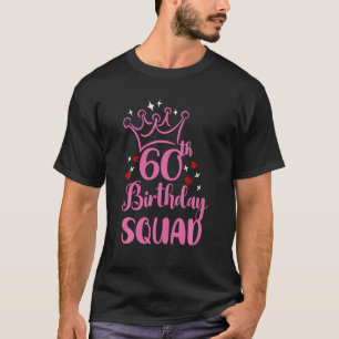 Camiseta 60º Esquadrão De Aniversário, Festa De Aniversário