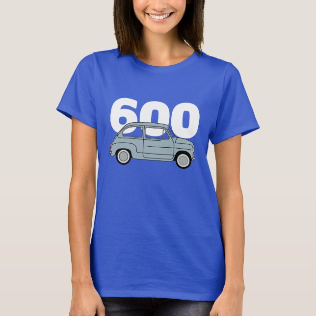 Camiseta 600 azul (Frente)