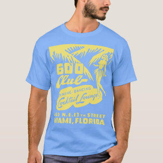 Camiseta 600 Club Cocktail Lounge Miami Florida Vintage Mat
