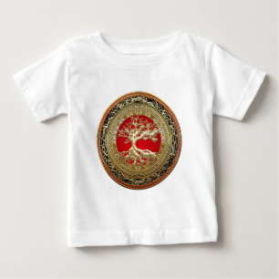 Camiseta [600] Treasure Trove: Árvore Celta da Vida [Doura