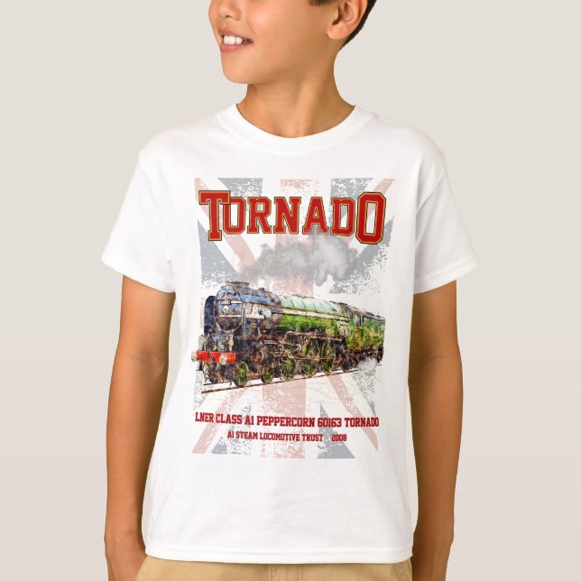 Camiseta 60163 Tornado Vintage Vintage Locomotive (Frente)