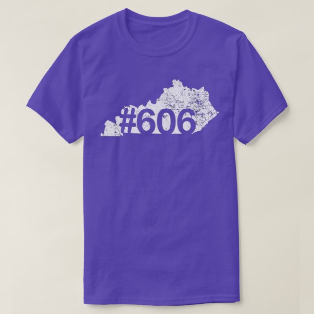 Camiseta 606 Kentucky Map New  (Frente do Design)