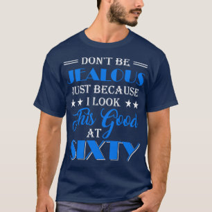 Camiseta 60.º Aniversário para Mulheres Que Oferecem Sessen