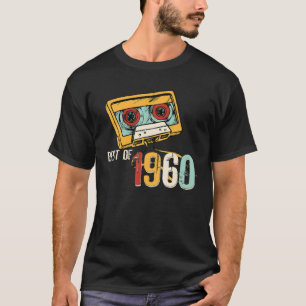 Camiseta 60 Anos - Feito Em 1960 - Vintage 60º Birthda