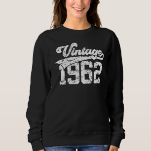 Camiseta 60 anos Vintage 1962 College 60º aniversário