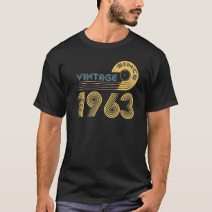 Camiseta 60 anos Vintage 1963 60º aniversário 31
