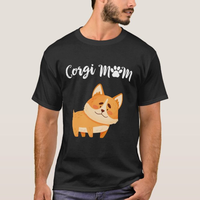 Camiseta 60 Corgi Mãe (Frente)