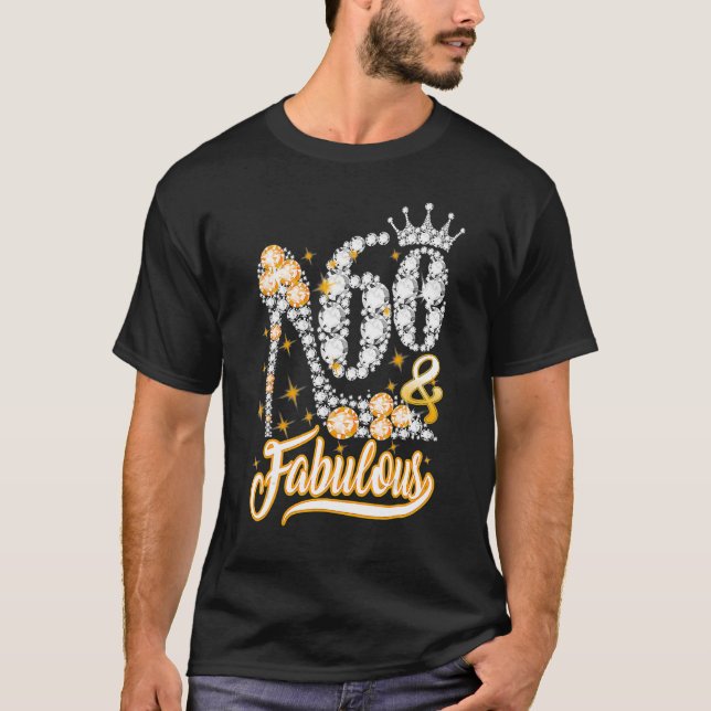 Camiseta 60 e Fabuloso Diamante C de 60 Anos de 60 Anos de  (Frente)