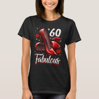Camiseta 60 e ótimos saltos altos entrando no meu 60º B