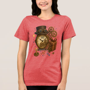 Camiseta 60 & Eterno - Celebração Steampunk