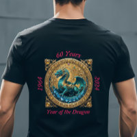 60.o aniversário de 2024 Ano chinês do Dragão 1964