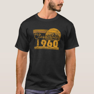 Camiseta 60Th Birthday Classic 1960 60 Year Awesome Since 1