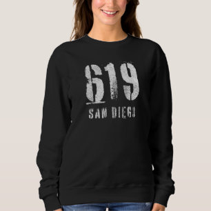 Camiseta 619 San Diego, Califórnia Souvenir Design_1