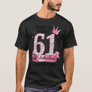Camiseta 61 e Fabuloso Grupo de Partido Branca Rosa Candid 