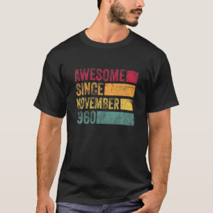 Camiseta 61Ruas Aniversário 61 Anos Vintage Novembro De 19