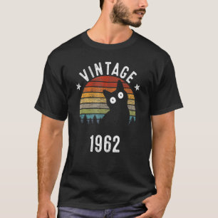 Camiseta 61ruas de aniversário Vintage 1962 61 anos